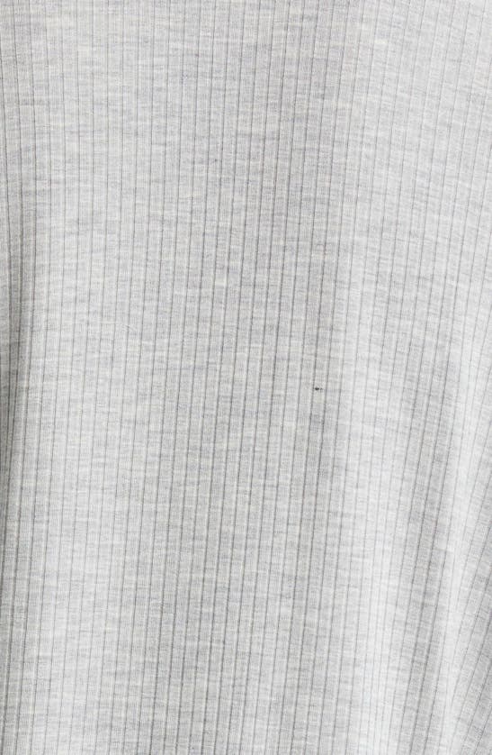 Nordstrom Moonlight Eco Easy Rib Pajamas In Grey Heather