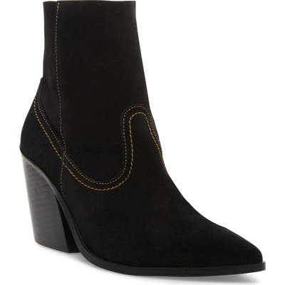 Steven By Steve Madden Gino Bootie, Black