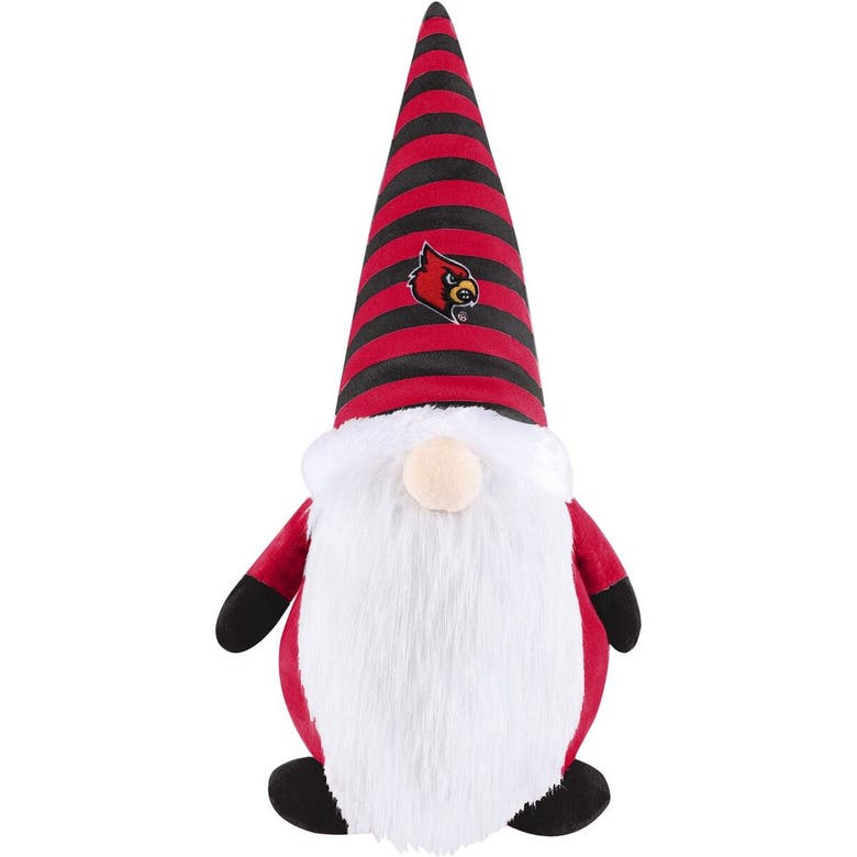 Foco Louisville Cardinals 14'' Stumpy Gnome Plush In Red