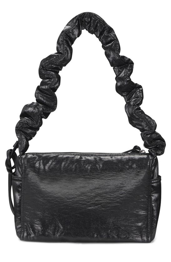 Shop Oryany Scrunch Shoulder Bag In Black
