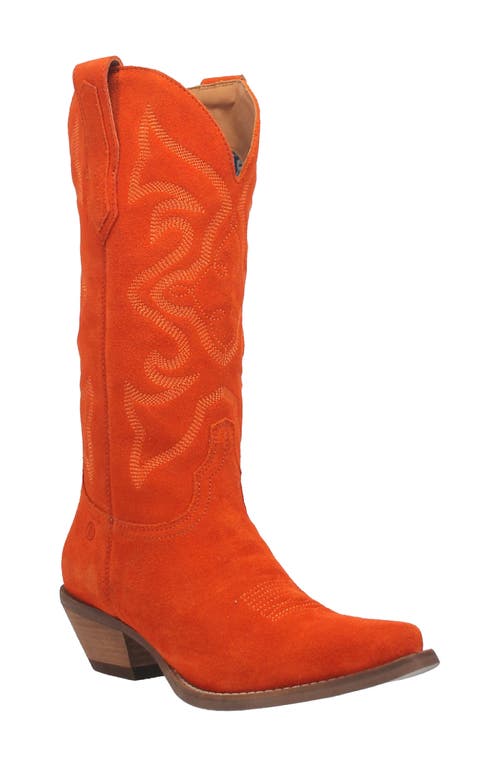 Out West Cowboy Boot in Orange