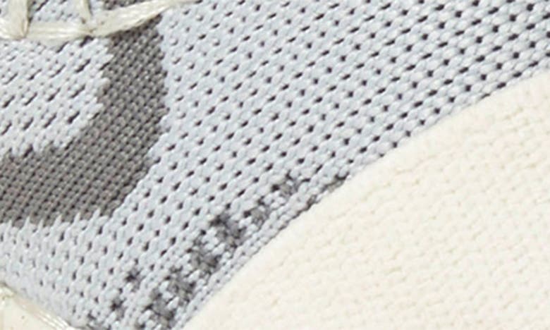Dearfoams Livie Cross Strap Knit Slip-on Sneaker In Light Grey