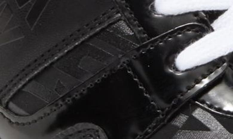 Shop Dkny Posie Wedge Sneaker In Black/ Black