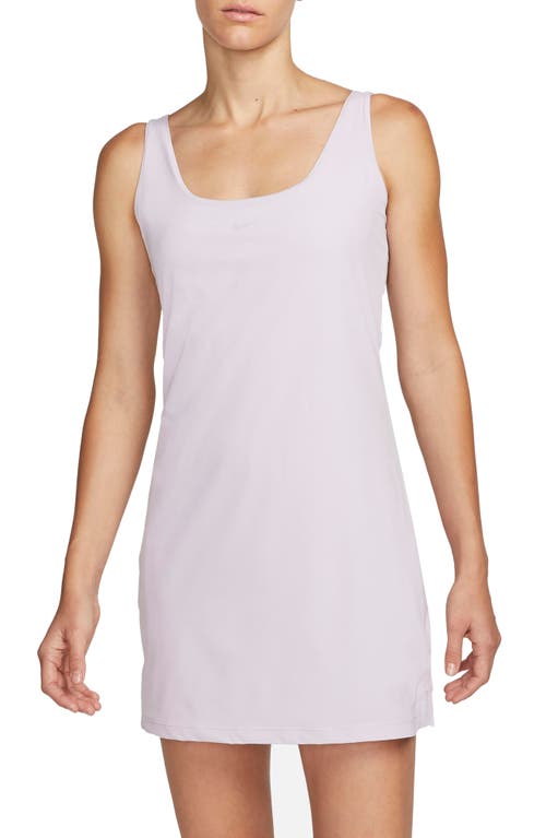 Nike Bliss Luxe Training Dress in Doll/Clear