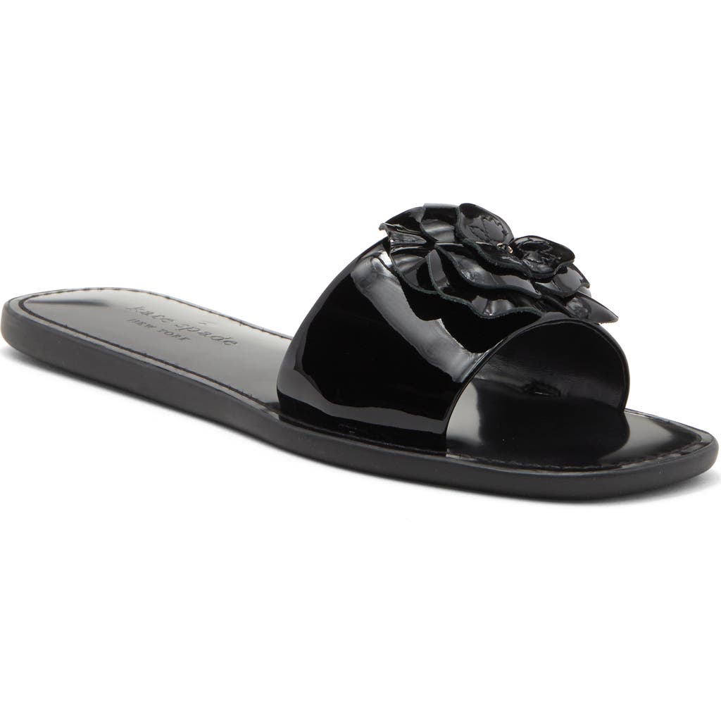 Kate Spade New York Santana Slide Sandal In Black