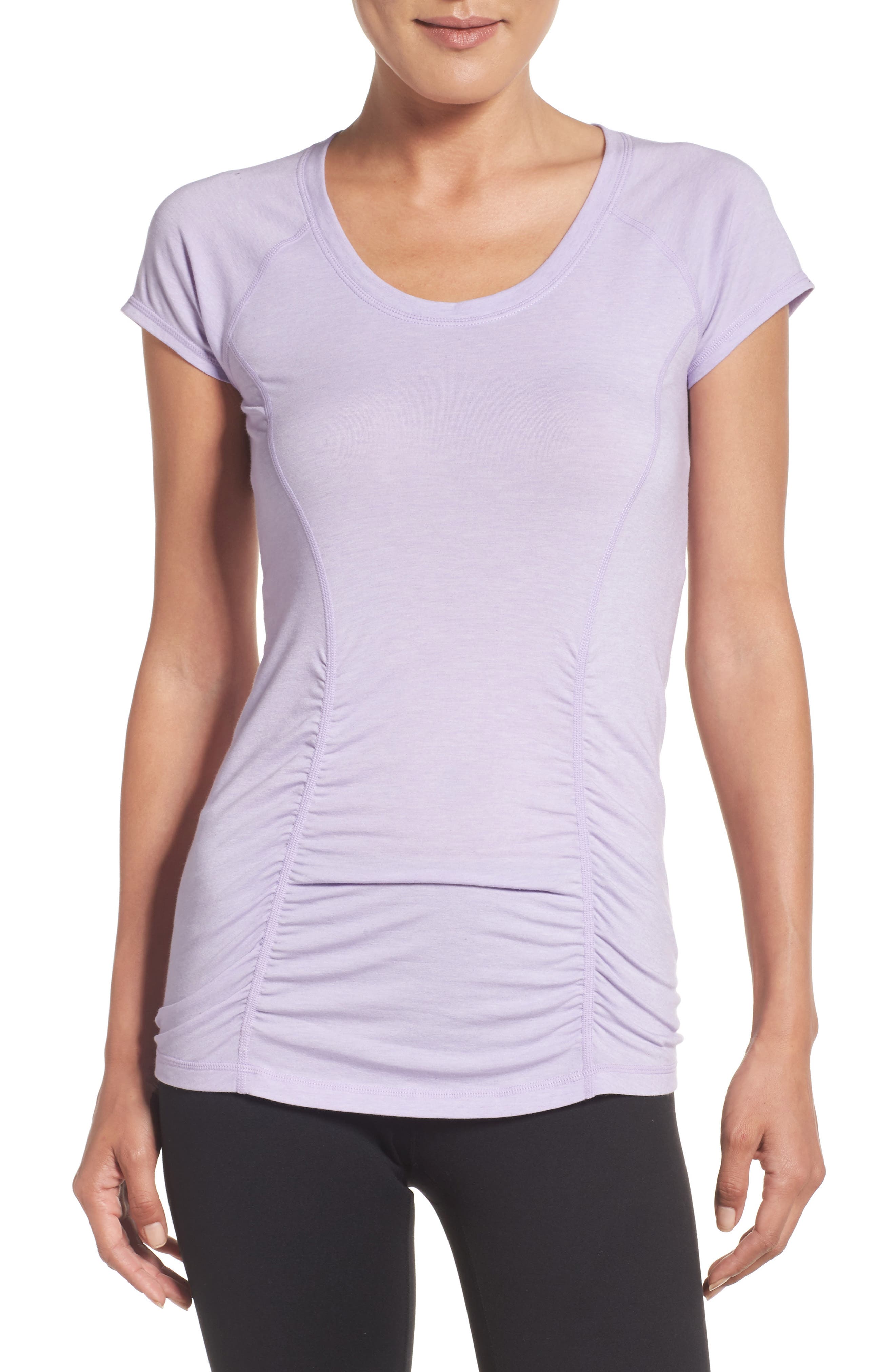 zella ruched tee