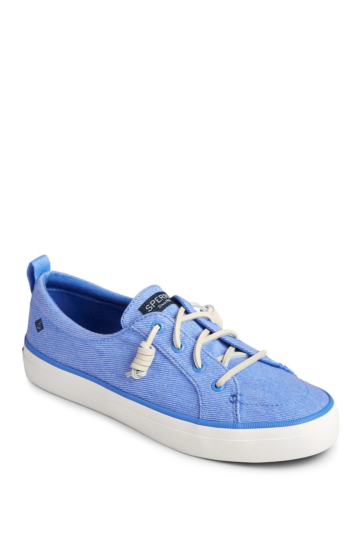 women's crest vibe washed twill sneaker