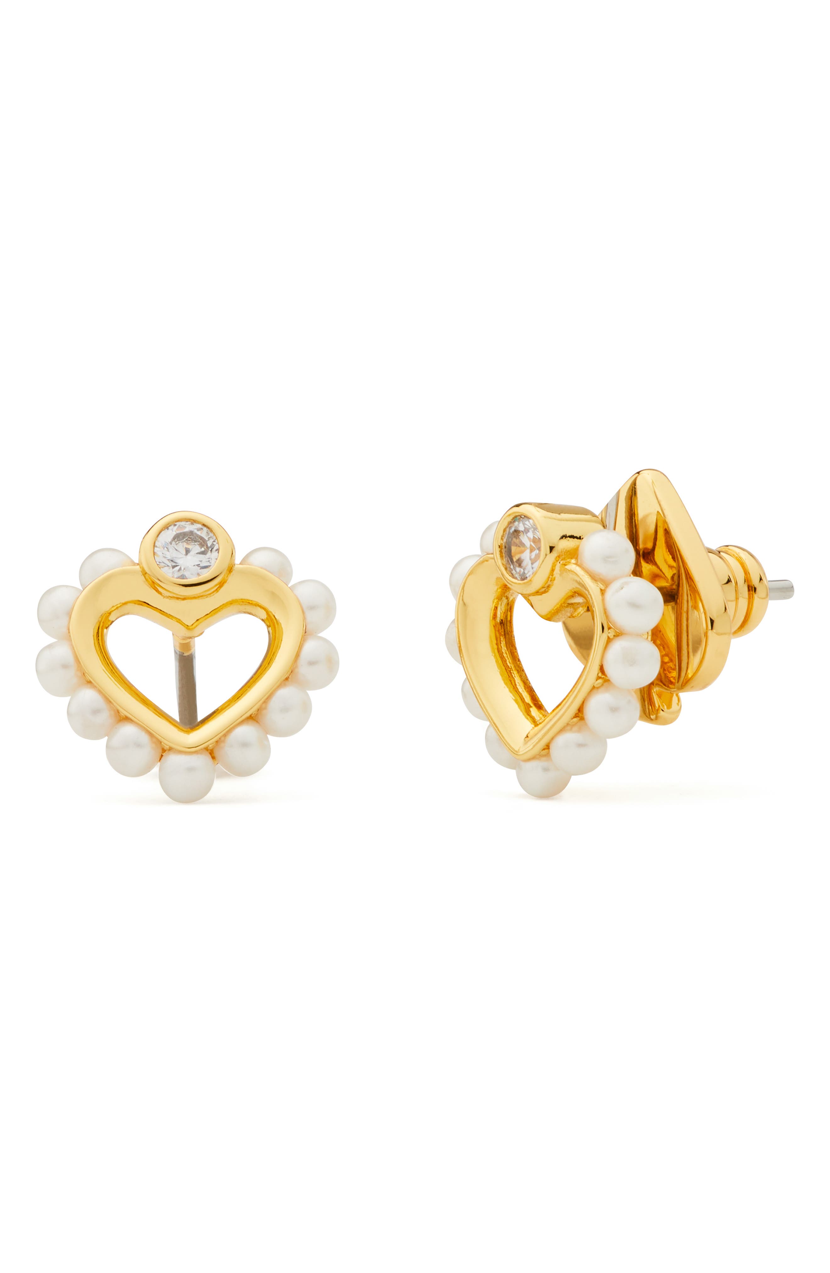 kate spade pearl heart sweatshirt