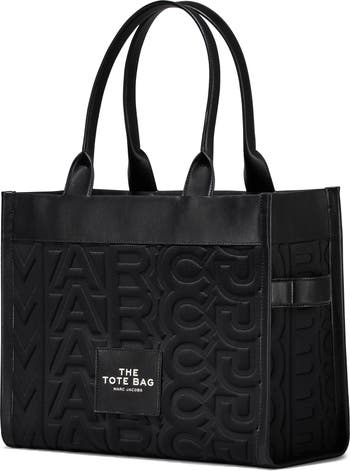 Marc Jacobs Black Monogram Neoprene Laptop Bag