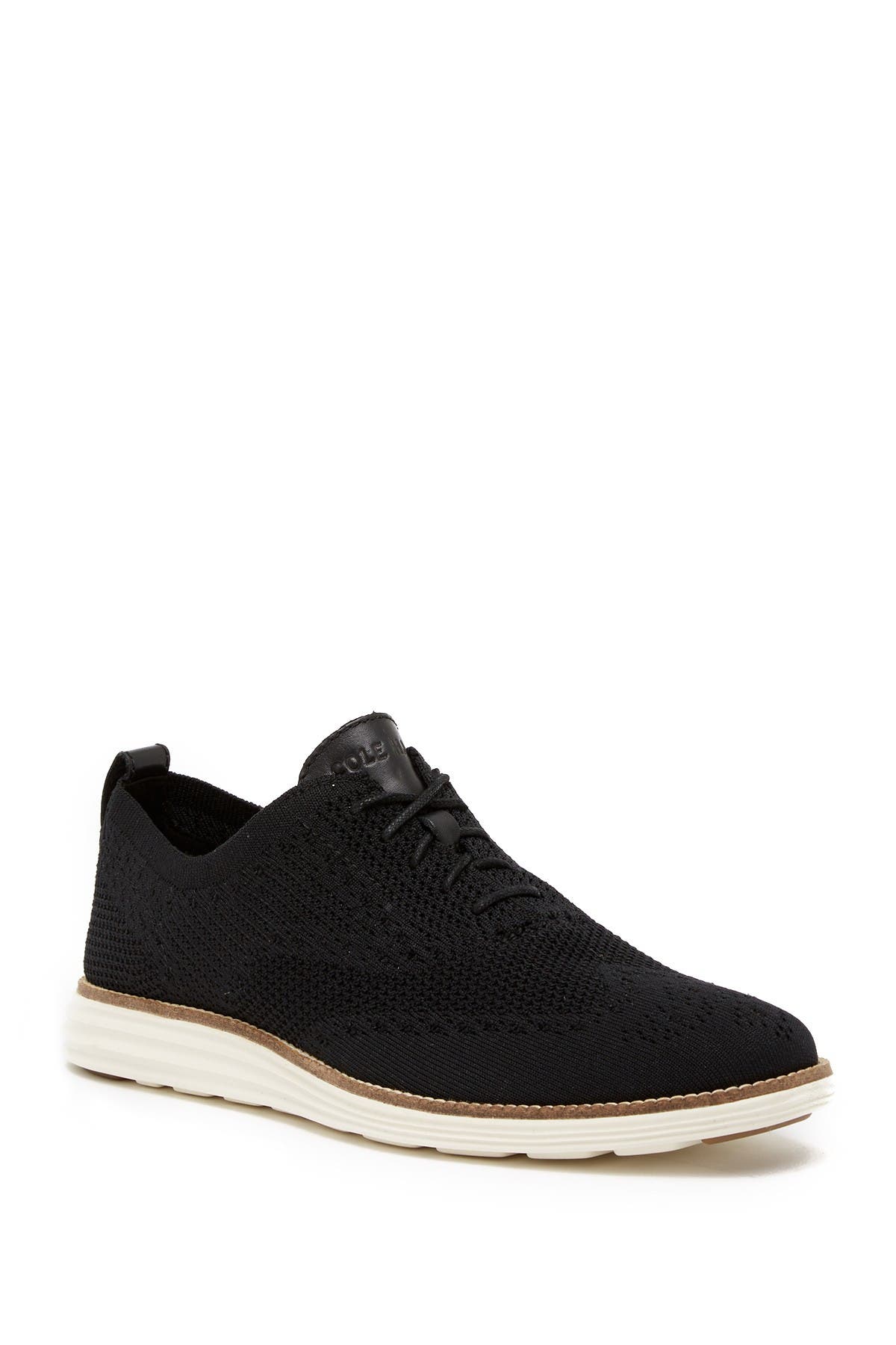 Cole Haan Original Grand Shortwing Oxford In Black