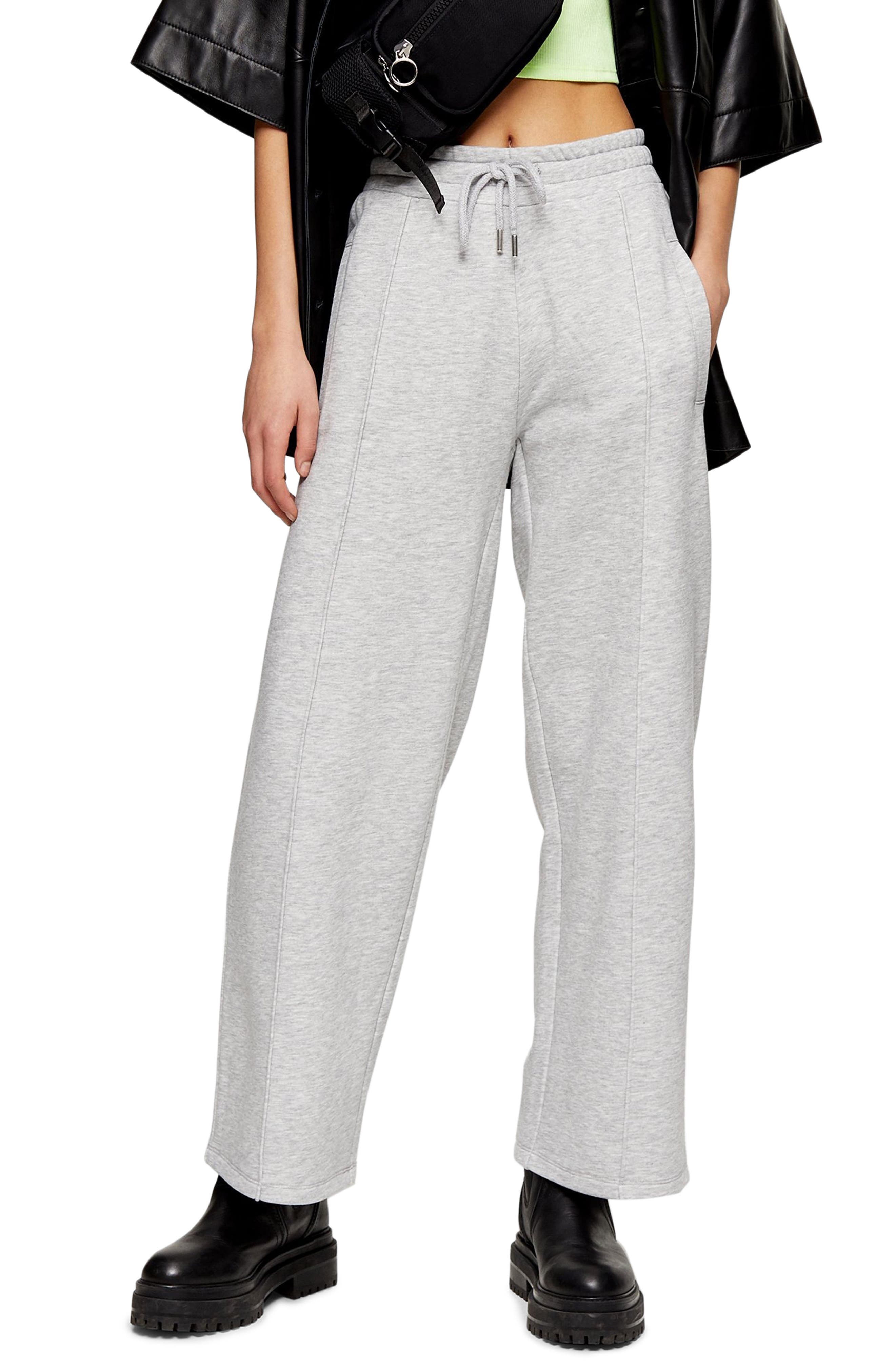 Petite Women's Topshop Wide Leg Sweatpants Petite Women's Topshop Wide Leg Sweatpants