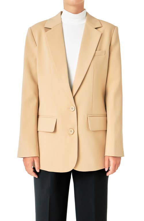 ENDLESS ROSE ENDLESS ROSE TWO-BUTTON BLAZER 