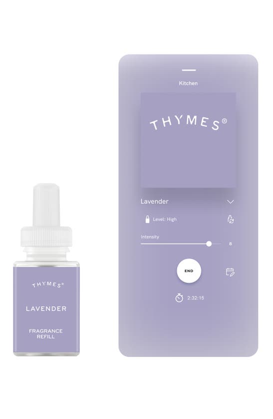 Shop Pura X Thymes Frasier Fir 2-pack Diffuser Fragrance Refills In Purple