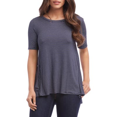 Karen Kane Side Panel Top, Blue