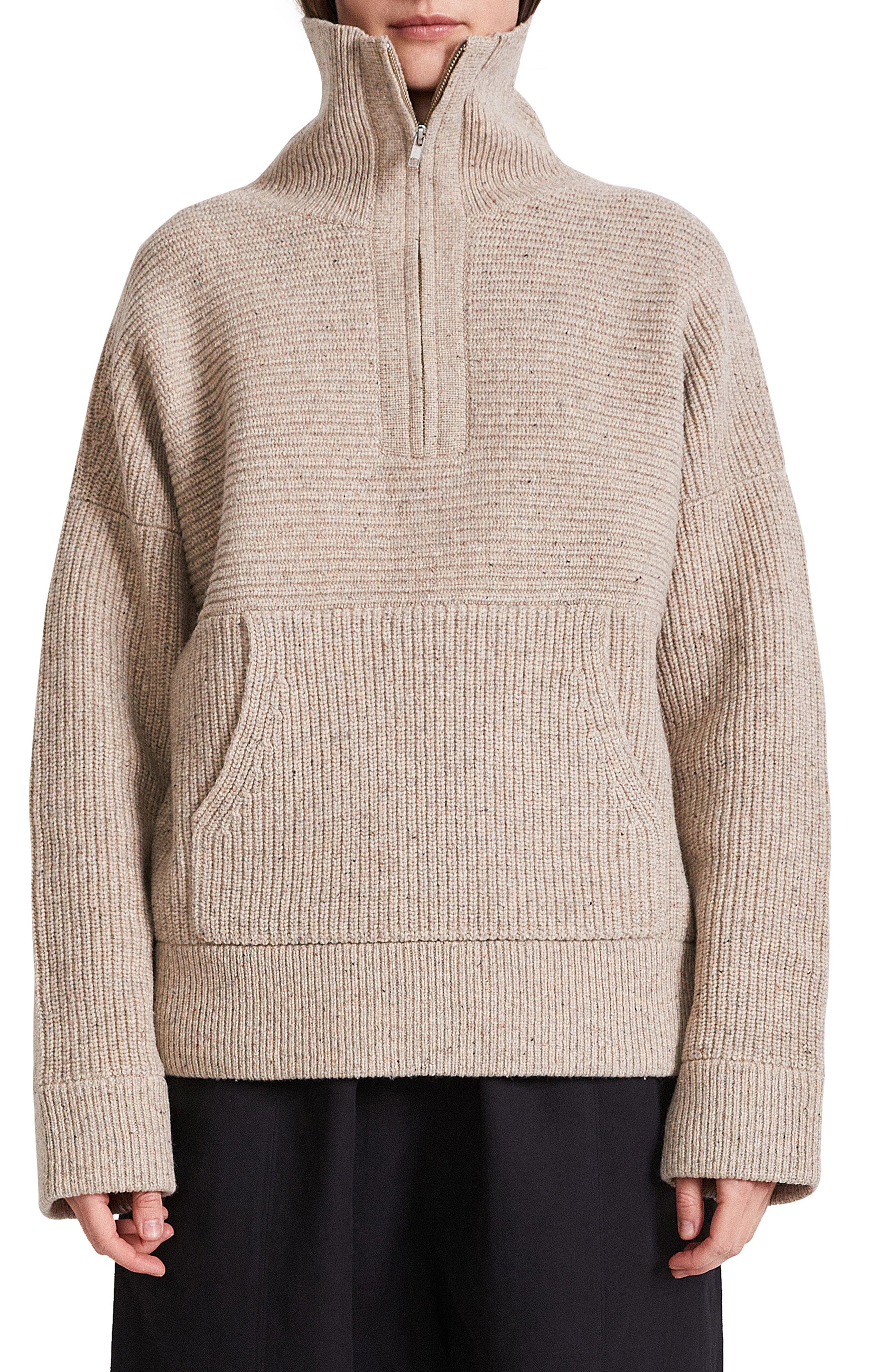 sand merino wool sweater