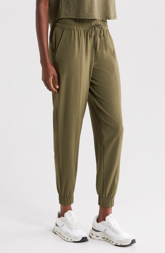 Shop Zella All Day Every Day Joggers In Olive Night