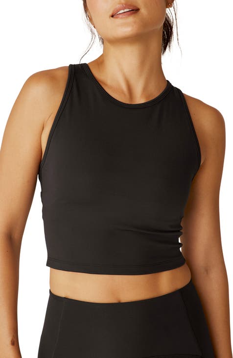 Beyond Yoga That's a Wrap Cropped Tank Darkest Night SD4490 - Free Shipping  at Largo Drive