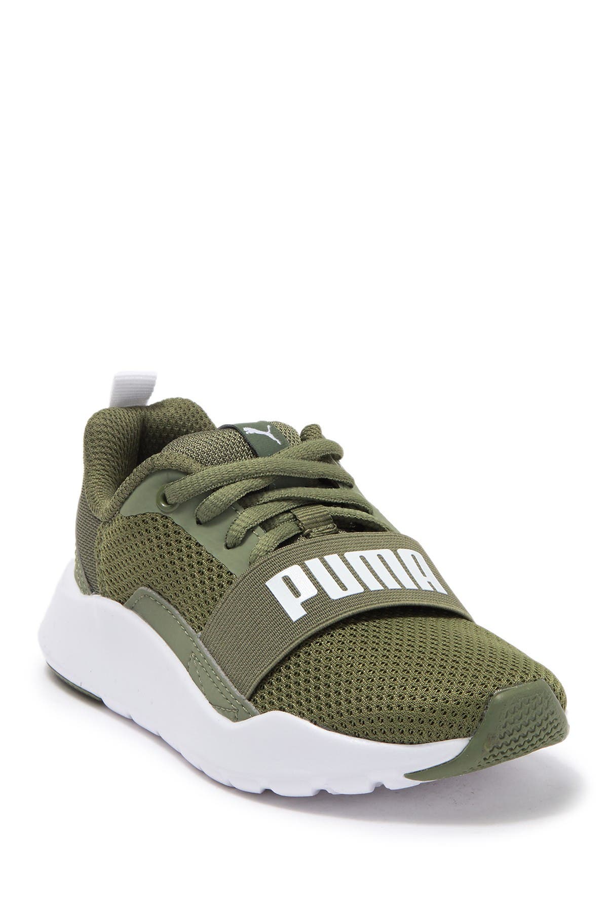 puma white wired ps sneakers