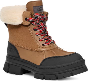 Authentic Hiking Boots with Shoe Box for 18 Inch Dolls