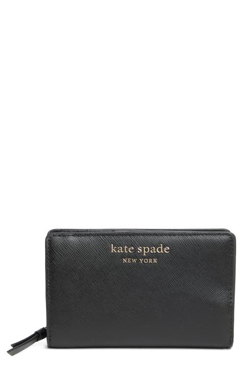  Kate Spade New York Spencer Chain Wallet Black One Size :  Clothing, Shoes & Jewelry