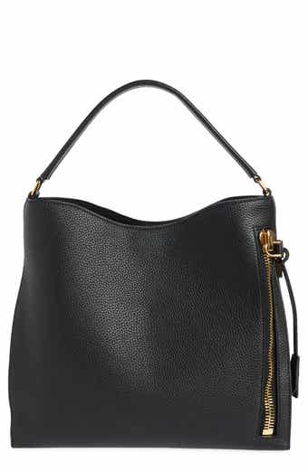 Tom Ford Women's Large Alix Leather Hobo Bag - Silk Taupe