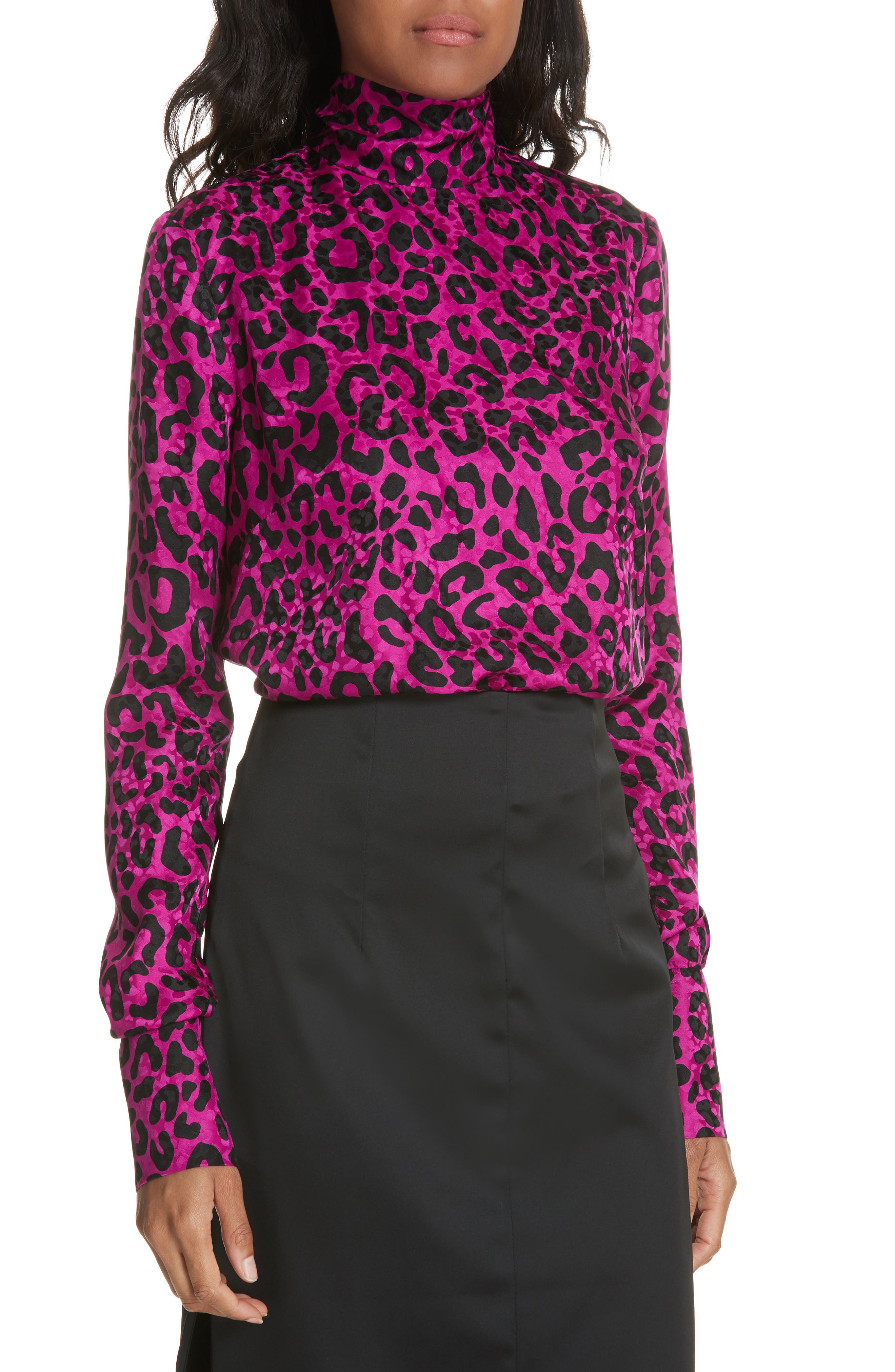 milly leopard dress