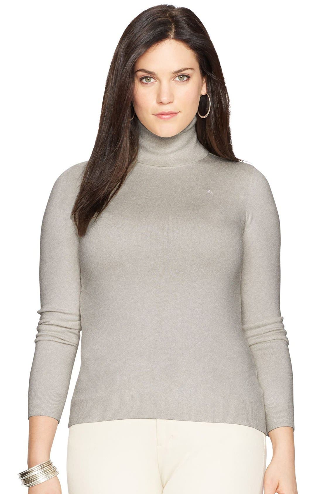 ralph lauren plus size turtleneck sweater