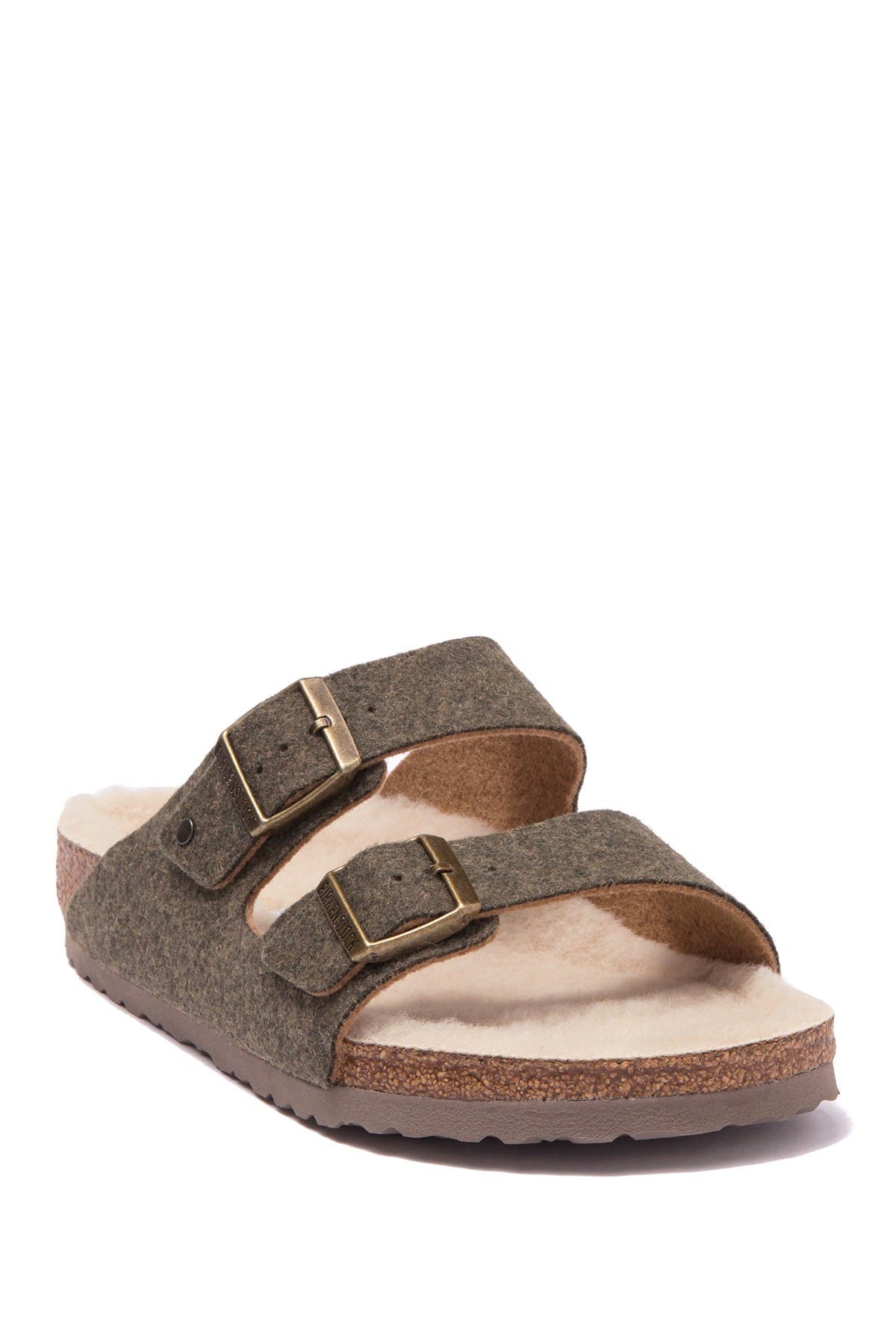shearling lined birkenstocks