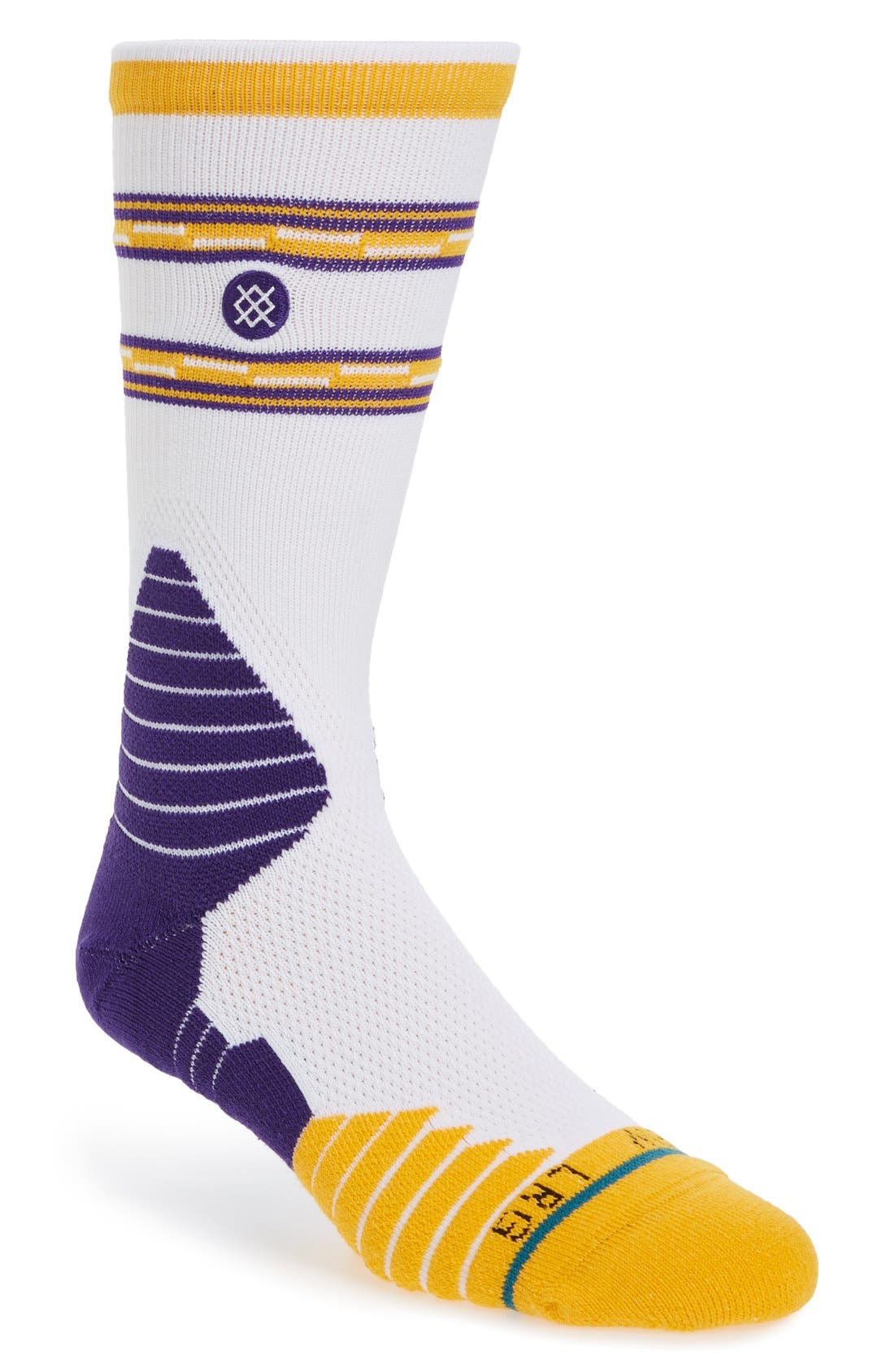 lakers basketball socks