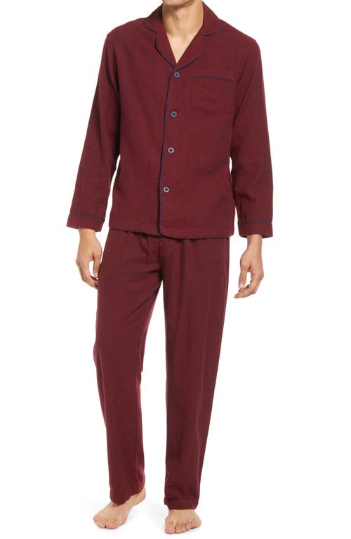 Citified Cotton Pajamas in Cabernet