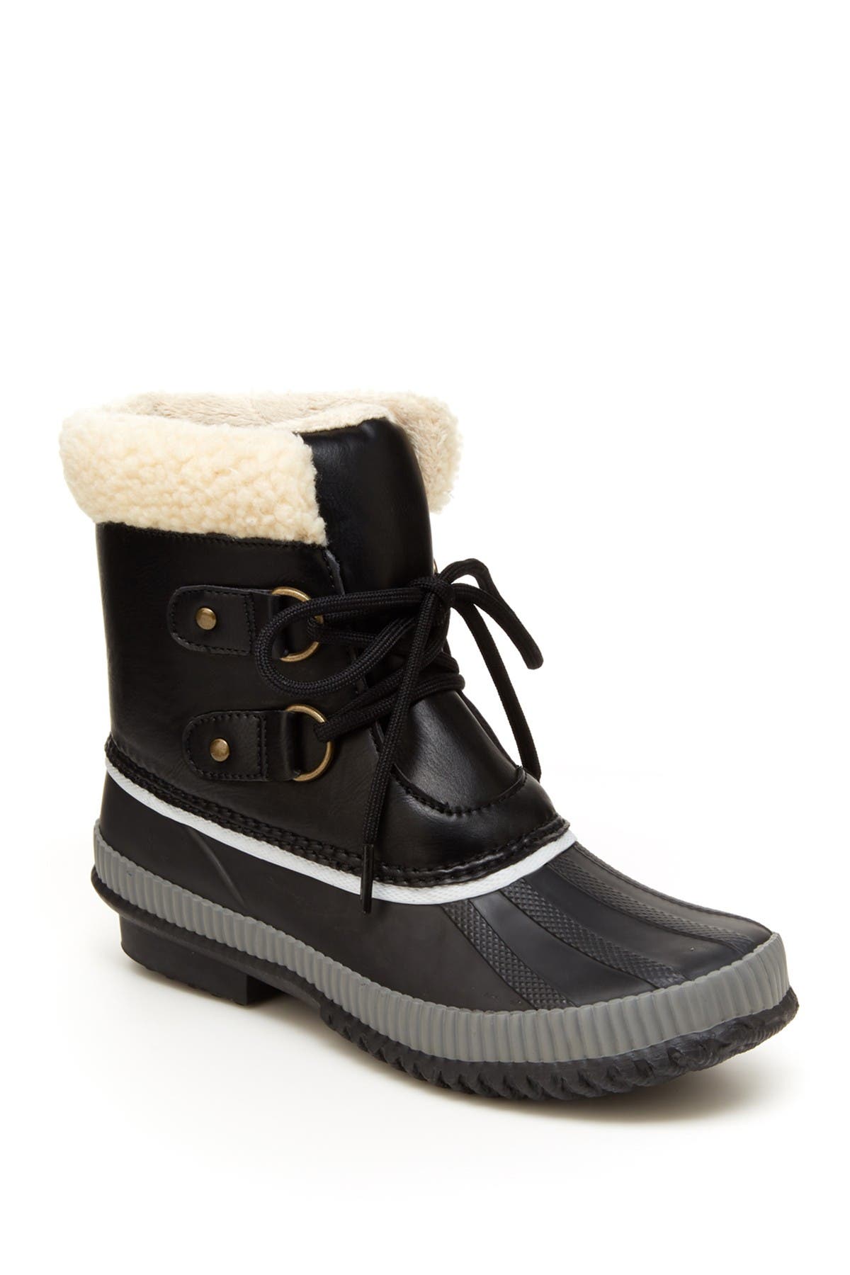 shearling lined boots waterproof