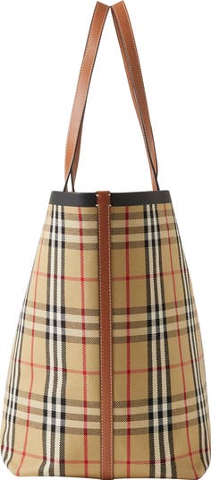 Burberry large discount london tote bag