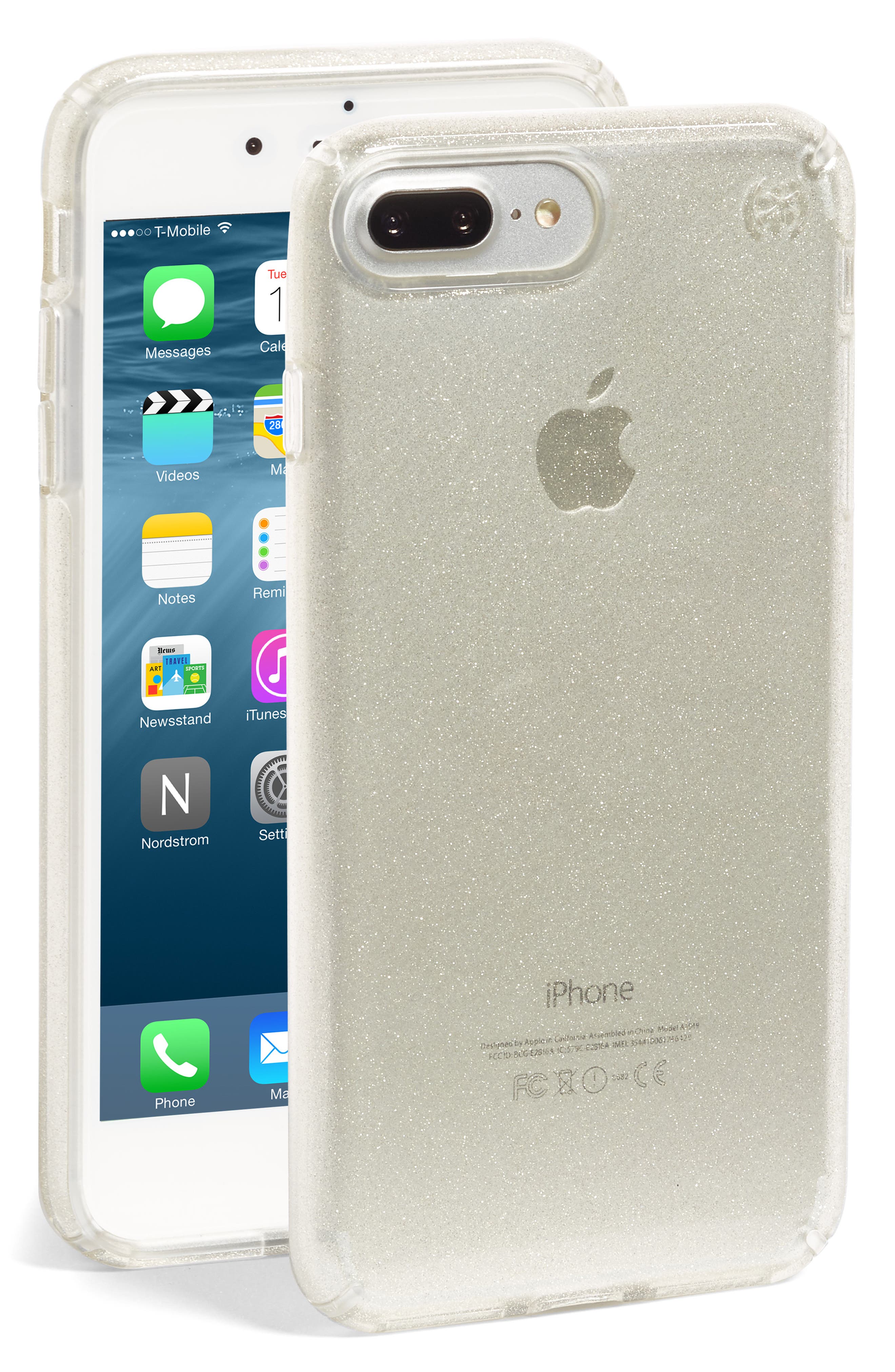 Speck CLEAR Glitter iPhone 6/6s/7 Plus Case | Nordstrom