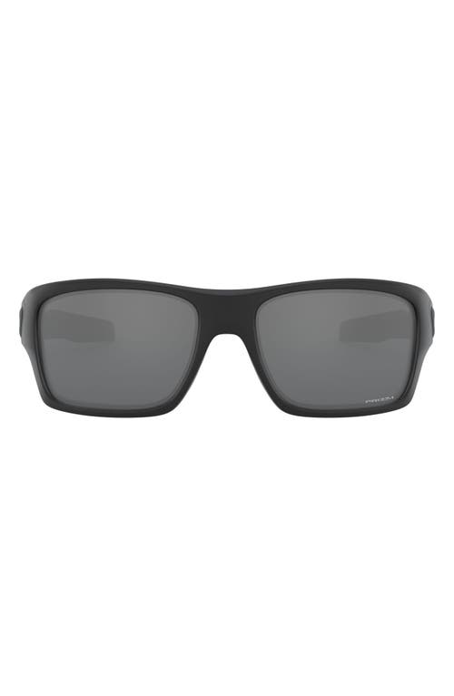 Oakley Turbine Matte Black 65mm Oversize Square Sunglasses at Nordstrom