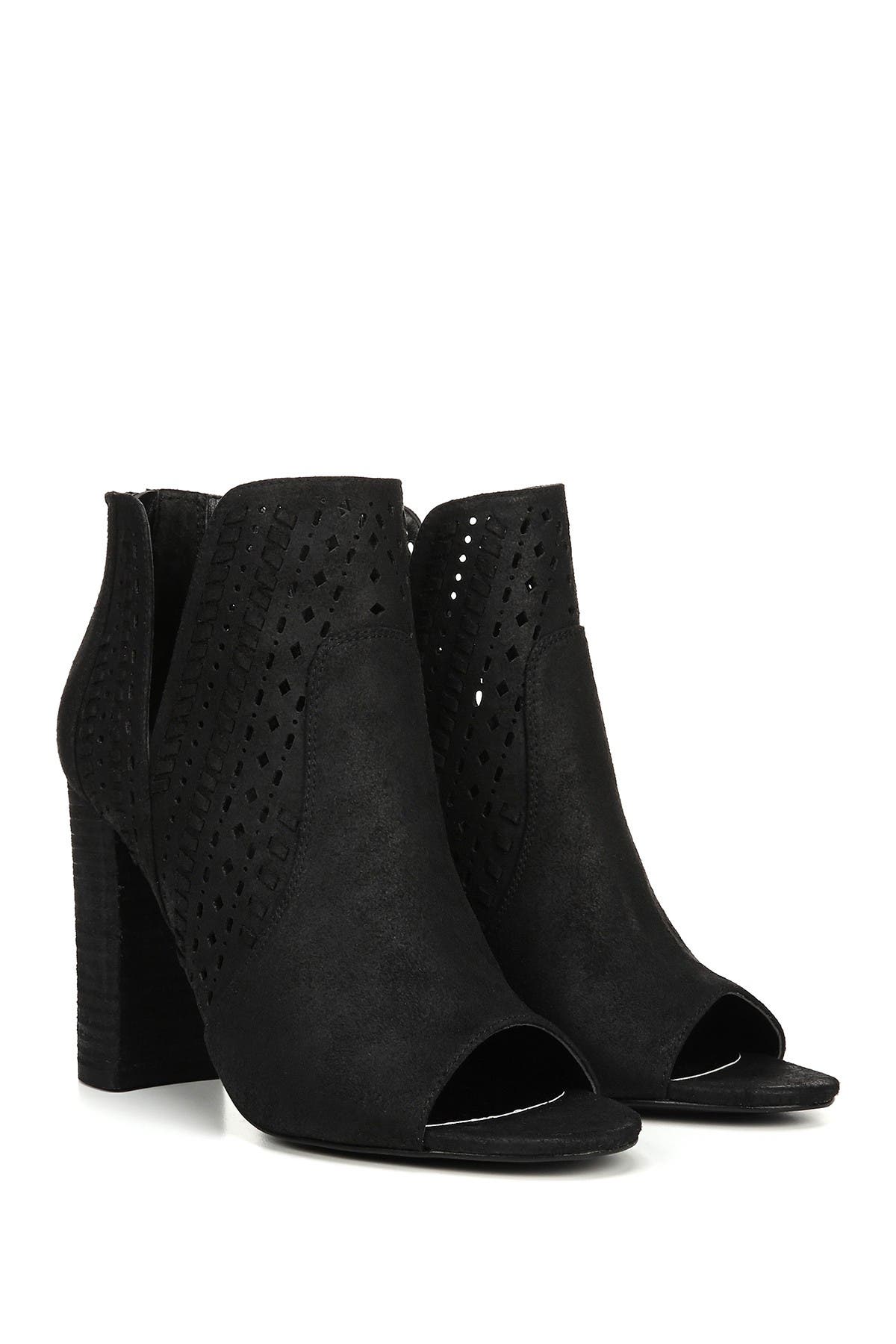 carlos santana peep toe booties