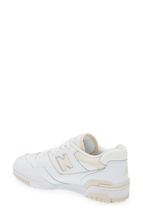 Shop New Balance 550 Basketball Sneaker In White/linen