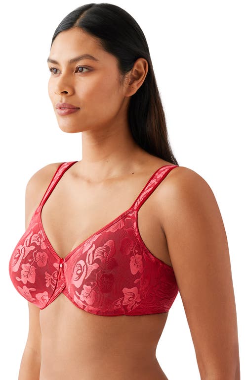 Shop Wacoal Awareness Underwire Bra In Equestrian Red