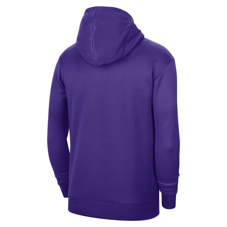 Shop Nike Unisex  Purple Sacramento Kings 2023/24 Performance Spotlight On-court Practice Pullover Hoodie