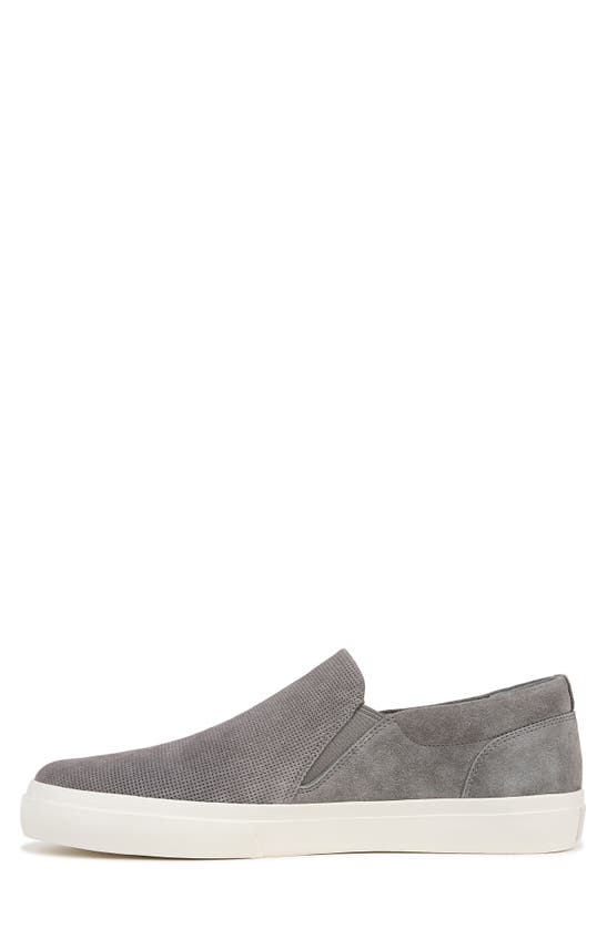 Shop Vince Fletcher Slip-on Sneaker In Smoke Grey