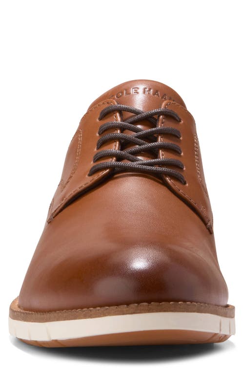 Cole Haan Men's Flex Grand Wingtip Lace-up Shoe In British Tan/ivory