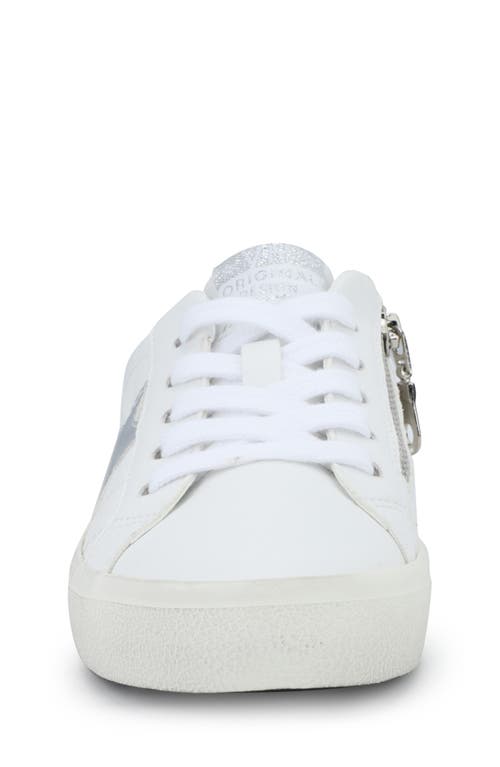 Shop Vintage Havana Kids' Vail Sneaker In White Quilted