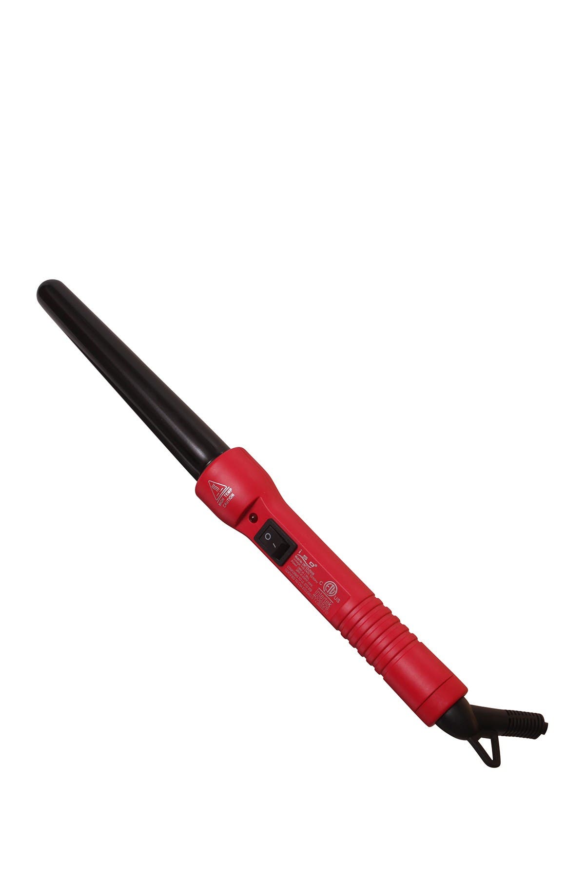 Iso Professional 3-piece Flat Iron And Curling Wand Set In Red