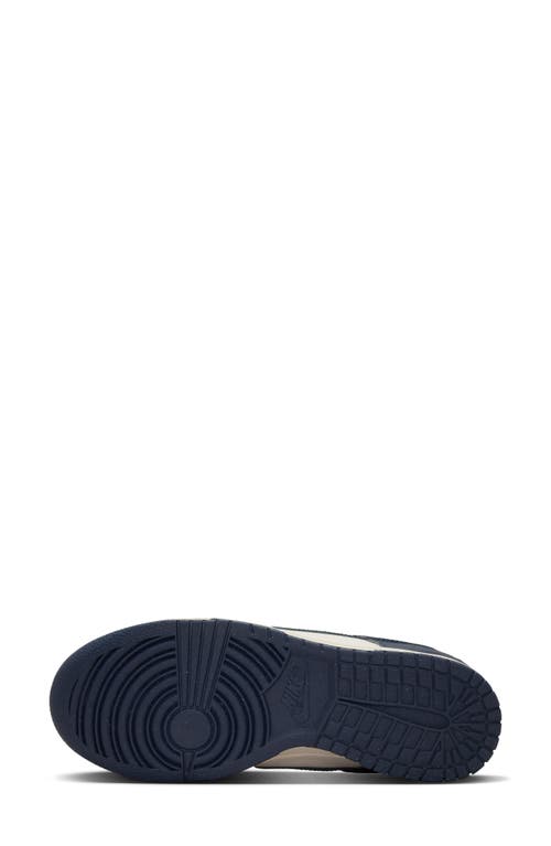 Nike Dunk Low Sneaker In Phantom/obsidian-pale Ivory