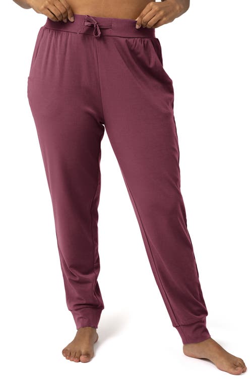 Relaxed Fit Maternity Sweatpants in Fig