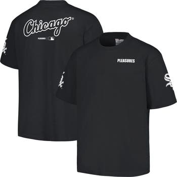 Chicago White Sox Nike Authentic Collection Pregame Performance V-Neck T- Shirt - Black
