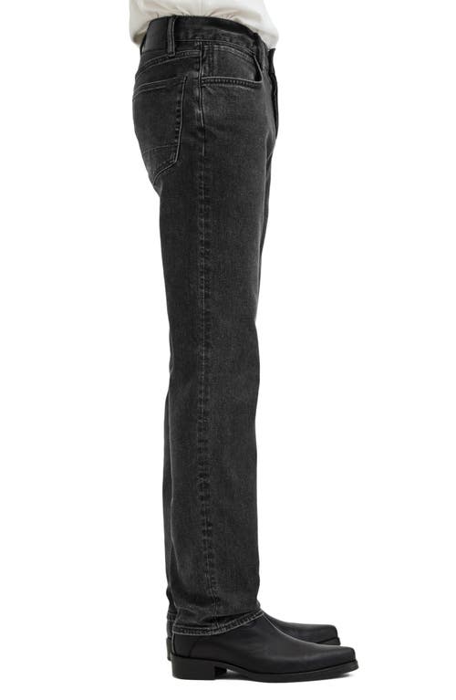 Shop Allsaints Iggy Skinny Jeans In Washed Black