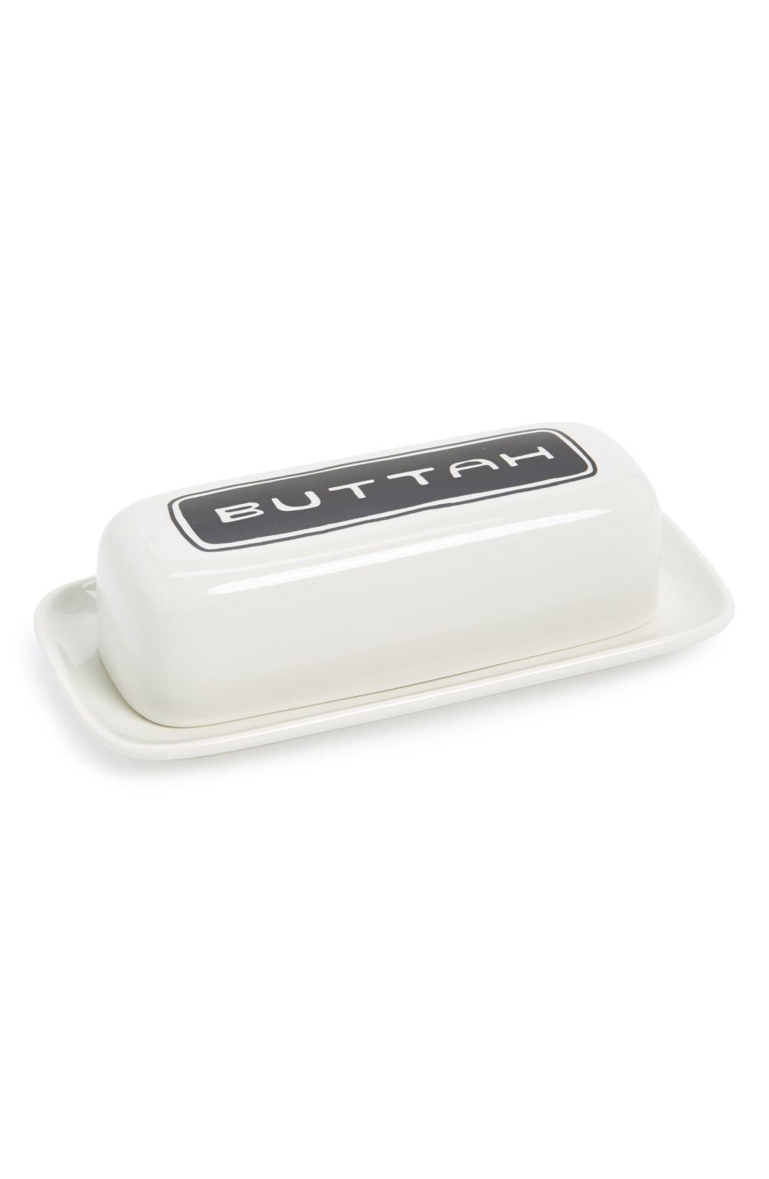 Fishs Eddy 'Brooklynese Buttah' Ceramic Butter Dish Nordstrom