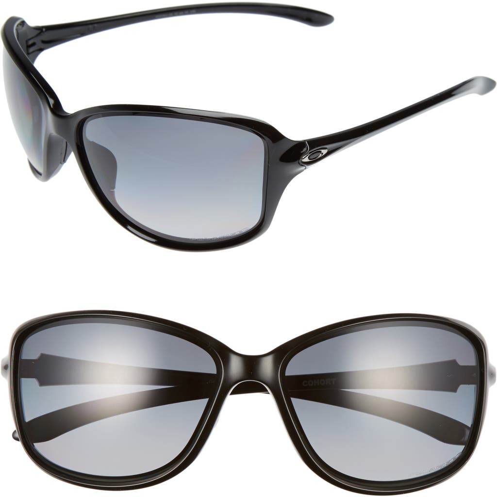 Oakley Cohort 62mm Polarized Sunglasses In Black/grey P
