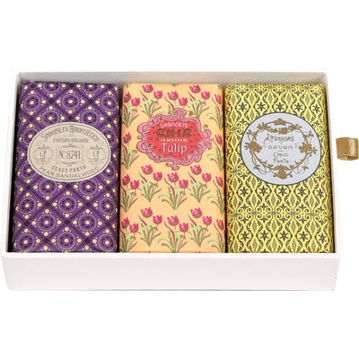 Claus Porto Classico - Lavendre, 8741 & Chic Wax Sealed Soap Trio