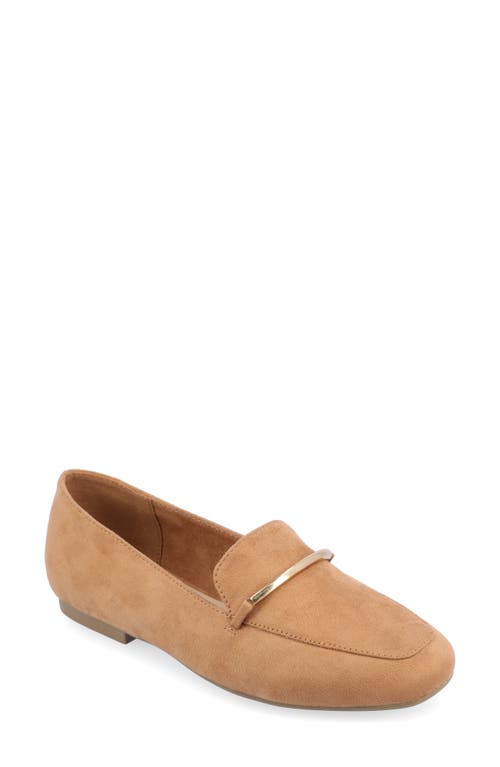Shop Journee Collection Wrenn Loafer In Tan/suede